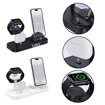 3 in 1 Fast Wireless Charger Station