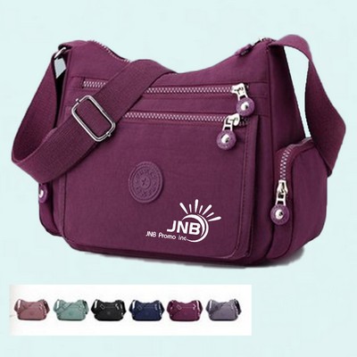 Nylon Crossbody Bag for Women