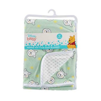 Disney Baby Blankets - Winnie Pooh, Waffle, 30x40 (Case of 24)