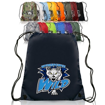 Classic Polyester Drawstring Bags