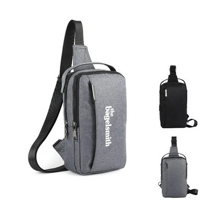 Business Sling Bag Backpack ( 10" X 6" X 2.5" )