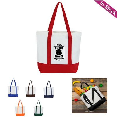 Heavy Duty Cotton Canvas Tote Bag