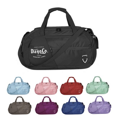 Sport Duffel Bag with Shoes Compartment