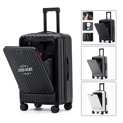 Smart Suitcase Collection w/ Cup Holder & USB Port