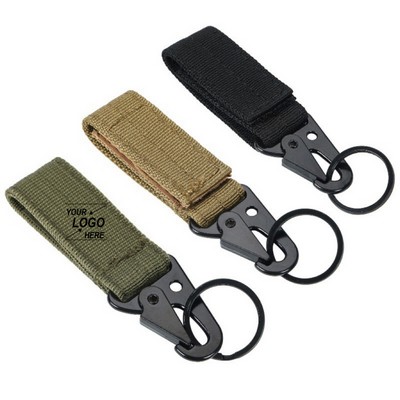 Tactical Duty Belt Keeper with Key Holder