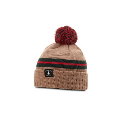 Richardson® Short Pom Knit Beanie