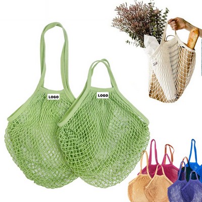 Eco-Friendly Reusable Cotton Mesh Grocery Bags