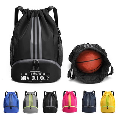 Drawstring Waterproof Gym Backpack