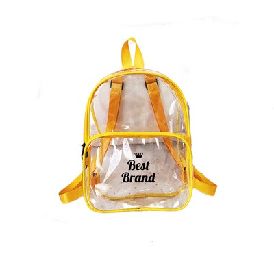 Pvc Transparent Backpack