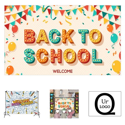 Welcome Back To School Background Banner