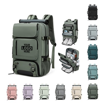 Shoe Compartment Laptop Backpack