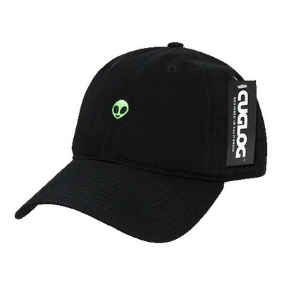 Alien UFO 100% Cotton Baseball Cap