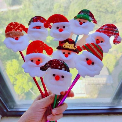 Soft Clay Cartoon Christmas Pen - Unique Advertising Gift For Kids