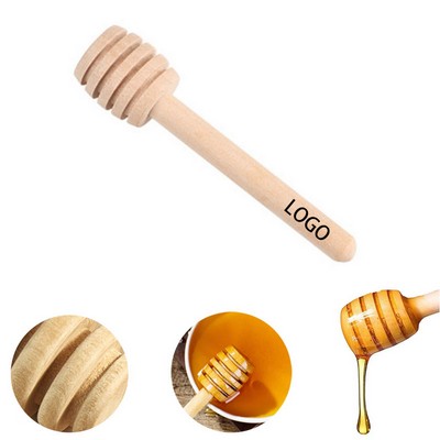 Wooden Honey Dipper Stick