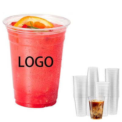 16 oz Clear Plastic Cups