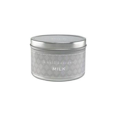 K.Hall Studio Milk Large Tin Candle