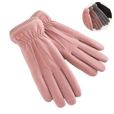 Winter Touchscreen Texting Phone Womens Windproof Gloves