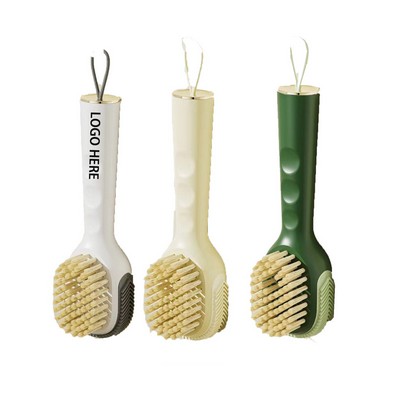 Multi-functional Liquid-adding Shoe Brush