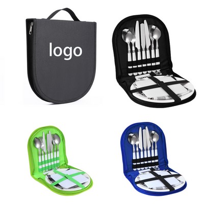 Picnic Backpack Cutlery Set