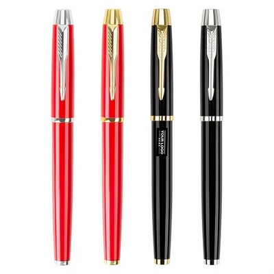 Graduation Pen Elegant Black & Gold