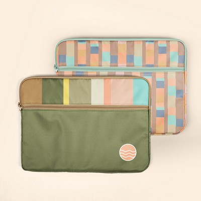 Zippered Pocket Laptop Sleeves - 4cp Poly - Small - 13"