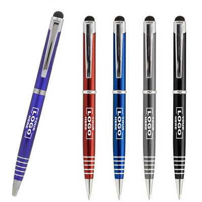 Twist Metal Stylus Pen for Touchscreens