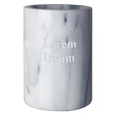 White Marble Champagne Cooler