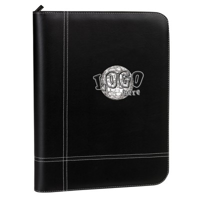 Elite Padfolio w/Zippered Closure