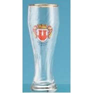 Assorted City Label Weizenbier Glasses (Set of 6)