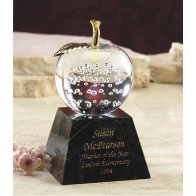 Glass Teacher's Apple Award