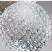 Golf Ball Sport Crystal Award (2" Diameter)