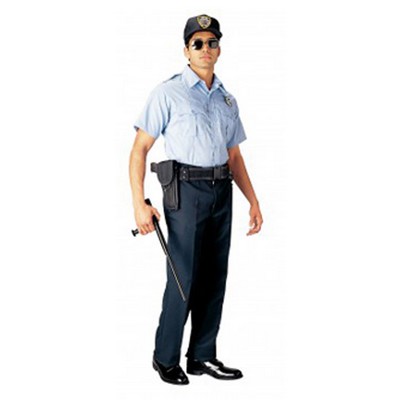 Light Blue Short Sleeve Police/ Security Uniform Shirt (S to XL)