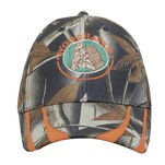 Headwear Professionals Laminated Leaf Print Camouflage 2 Tone Cap