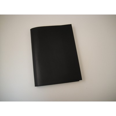 Faux Leather Book Cover w/ Spiral Bound Book (7"x10")