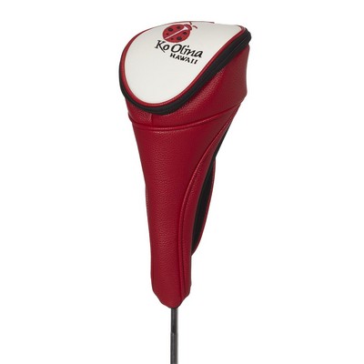 Premier Performance Red Golf Head Cover for Driver