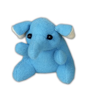 Custom Plush Mini Blue Elephant