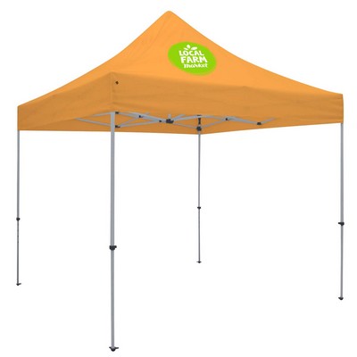 10' Deluxe Tent Kit (Full-Color Imprint, 1 Location)