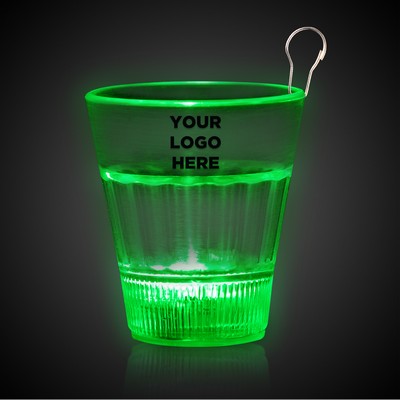 Jade LED 2oz Shot Glass Medallion