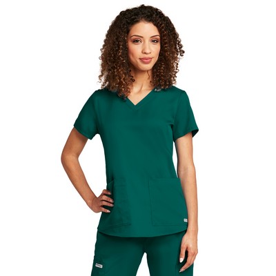 Barco - Grey's Anatomy - Women's Two Pocket V-Neck Aubrey Top