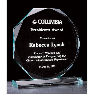 Octagon Series 3/4" Thick Acrylic Award (6"x6.75")