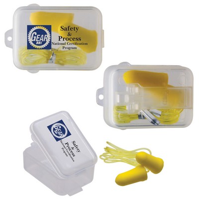 Corded Foam Earplugs & Case