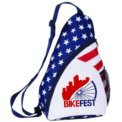 Patriotic Sling Backpack