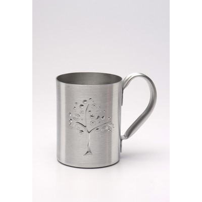 Aluminum Mug - Silver (12 Oz.)