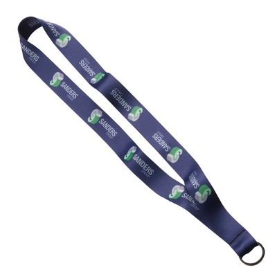 1" Polyester Dye Sublimated Lanyard