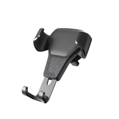 Gravity Leather Car Phone Mount