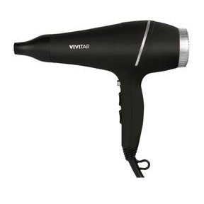 Vivitar® 1875 Watt Ionic Ceramic Tourmaline Silver Hair Dryer