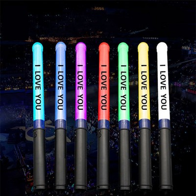 LED Light Up Plastic Glow Wand