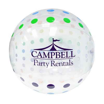 16" Polka Dot Beach Ball