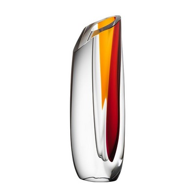 Saraband Red/Amber Yellow Vase