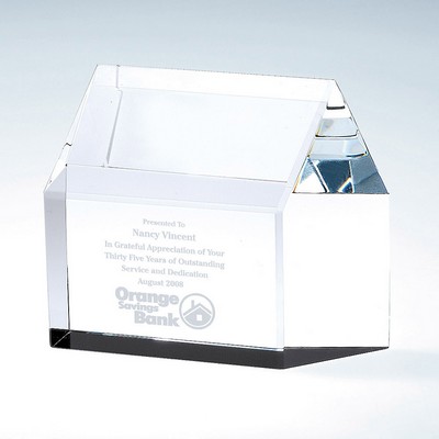 Real Estate Crystal Paperweight Crystal Award